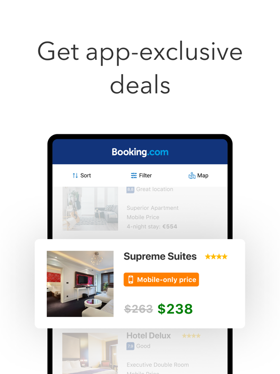 Booking.com Hotel Reservations Worldwide & Hotel Deals screenshot