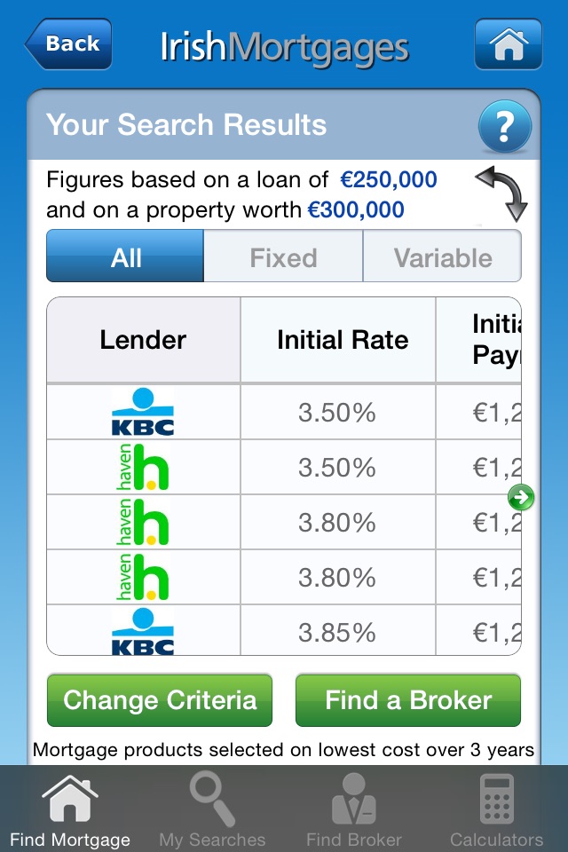 IrishMortgages screenshot 3