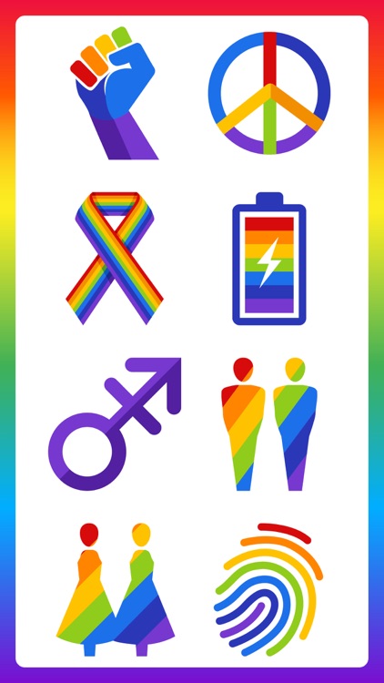 80+ Pride Love Sticker Pack screenshot-9