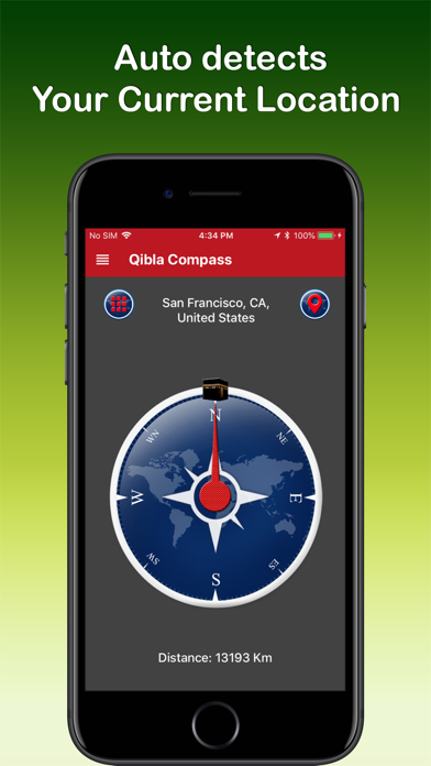 Accurate Qibla Compass screenshot 2