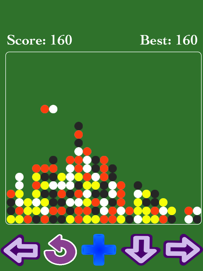 Balls 4 in a Row Game