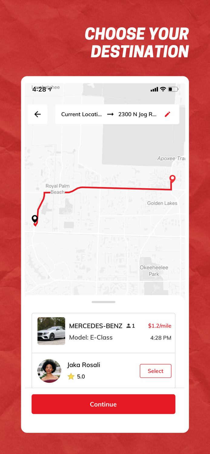 Potswork - Request a ride