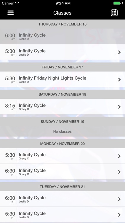 infinity cycling studio