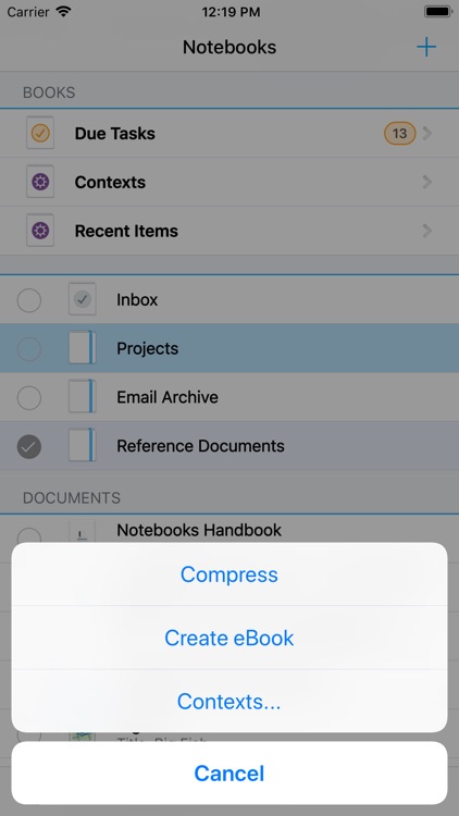 Notebooks for iPhone screenshot-6