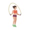 Get your jump rope and download Jump Rope Counter + Calories 