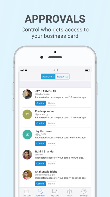 Cardinbox Business Cards screenshot-5