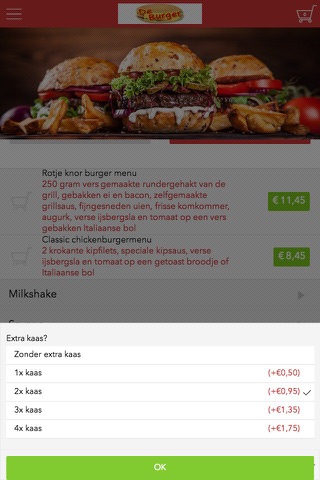 De Burger en Indian restaurant screenshot 2