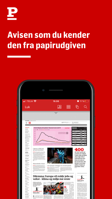 How to cancel & delete Politiken e-avisen from iphone & ipad 2