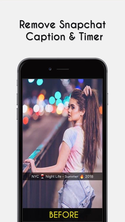 Caption Cleaner for *Snapchat