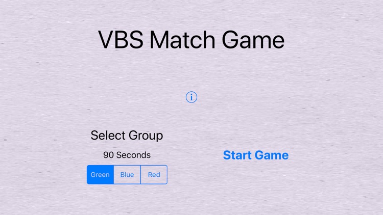 VBS Match