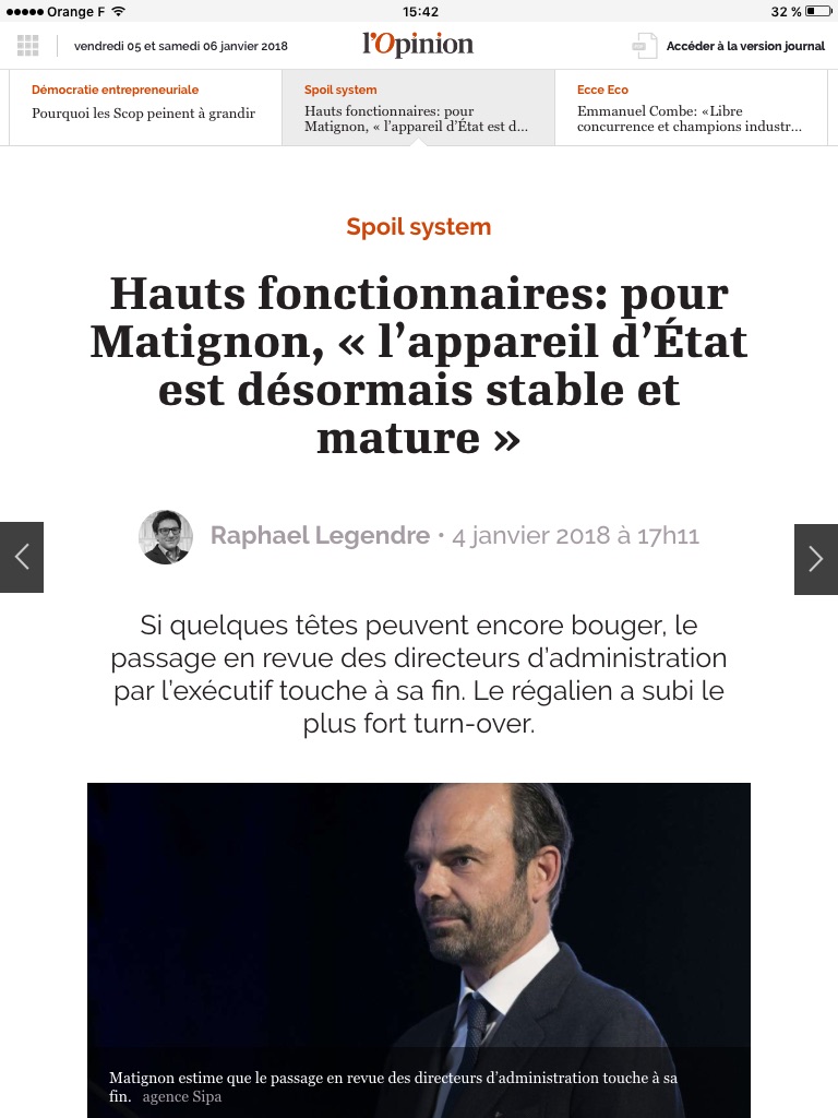 L'Opinion screenshot 2