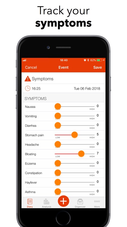 mySymptoms Food Diary screenshot-3