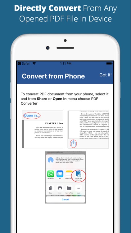 Aadhi PDF to Word Converter screenshot-4