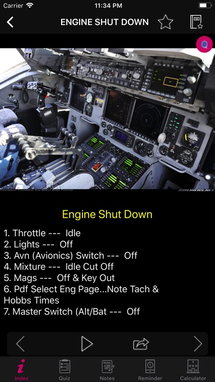 ProPilot Cessna 162 Checklists