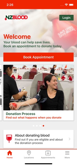 NZ Blood Service Donor App(圖1)-速報App