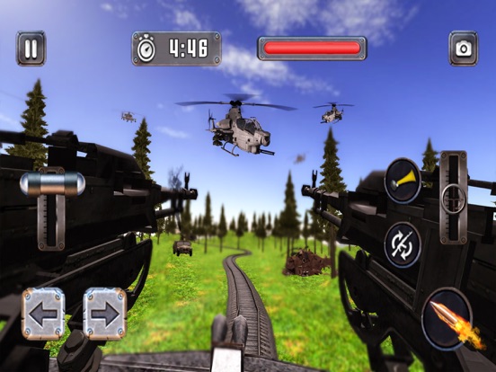 US Army Battle Train Driver 3D screenshot 2