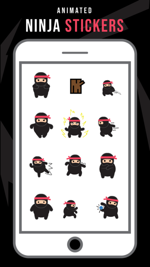 Ninja Animated Stickers(圖1)-速報App