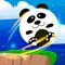 Little panda is a cute animal with an adventurous soul of hike to overcome challenges, has the ability to stick to objects and walls, get over it and jump between platforms