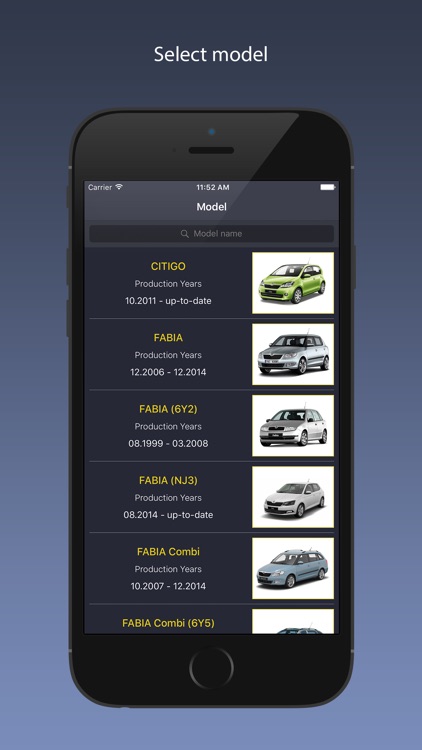 TechApp for Skoda