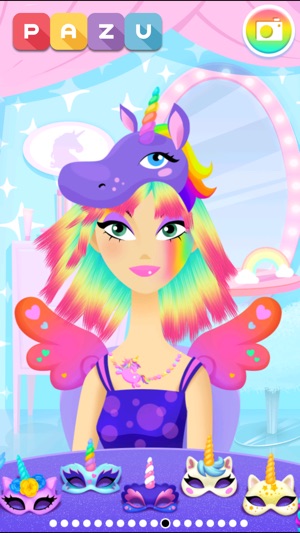 ‎Girls Hair Salon Unicorn on the App Store