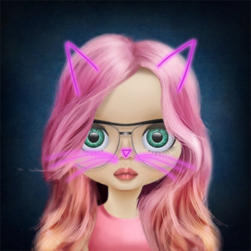 Cute Doll Face Makeover Avatar iOS App