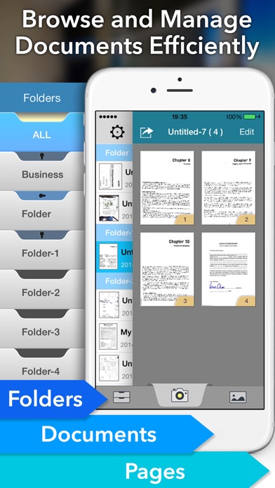 Faster Scan+ - Scanner to Scan PDF, Print, Fax, Email, and Upload to Cloud Storages Screenshot 3