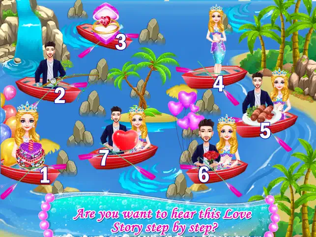Captura de Pantalla 2 Sirena Secreto Amor iphone
