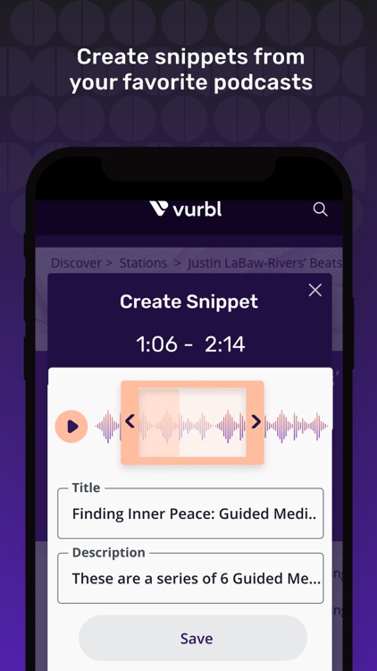 Vurbl: Stream Audio & Podcasts