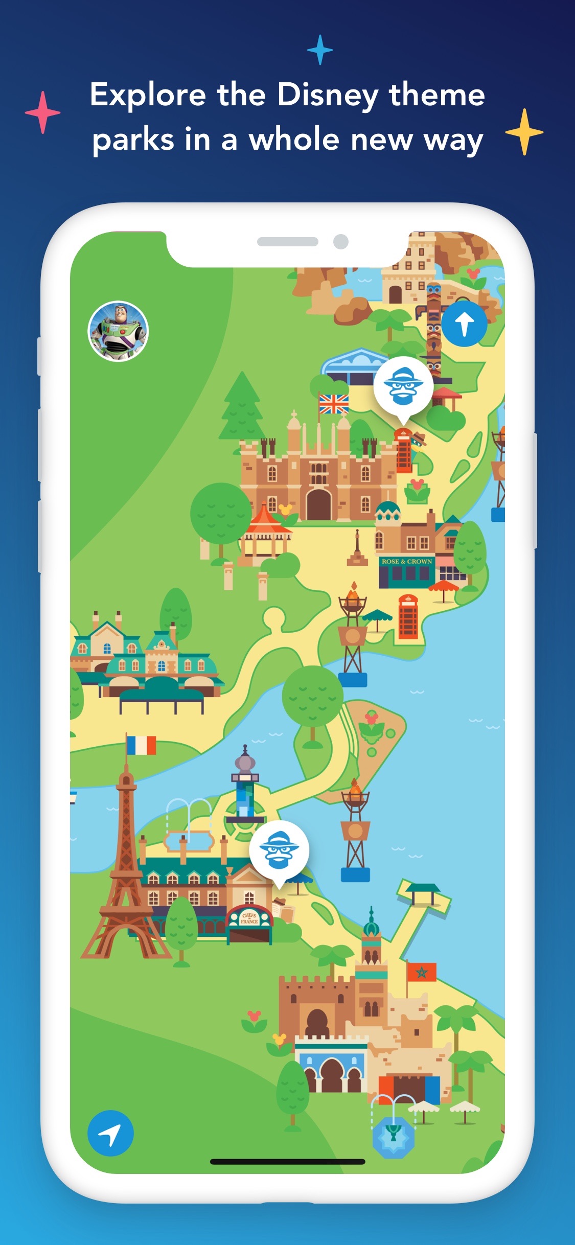 Screenshot do app Play Disney Parks