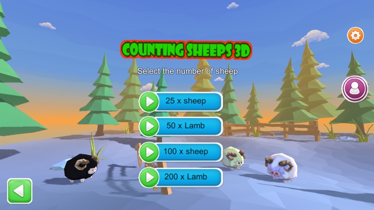 Counting sheep 3D