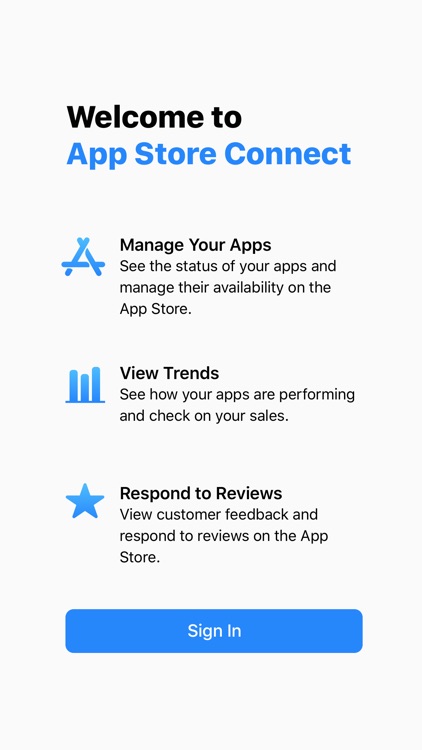 App Store Connect