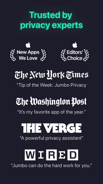 Jumbo: Privacy + Security screenshot-9
