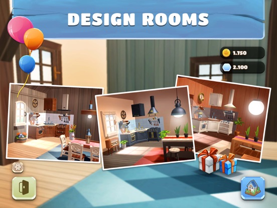 Home & Garden: Design Makeover iPad app afbeelding 3