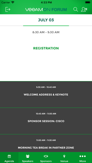 VeeamON Forum 2018(圖3)-速報App