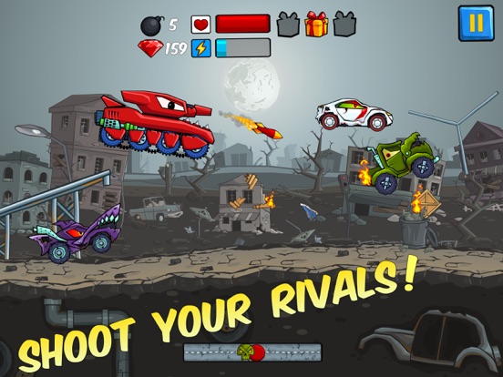 Скачать игру Car Eats Car - Apocalypse Race
