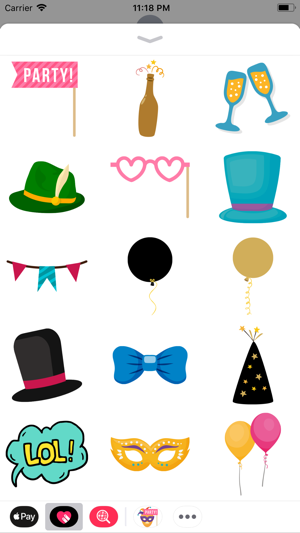 100+ Party Masks Hats Stickers(圖7)-速報App