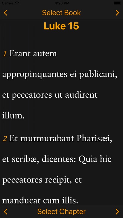 Latin-English Bible screenshot-4