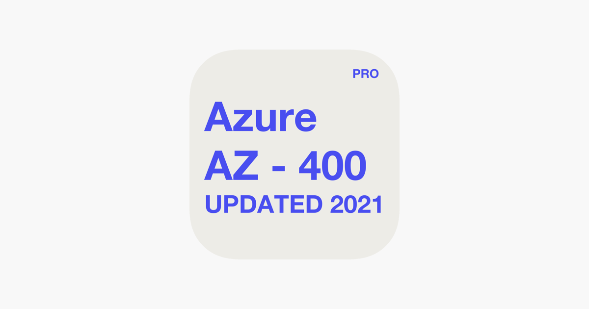 ‎Azure AZ400 UPDATED 2021 on the App Store