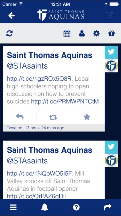 Saint Thomas Aquinas News