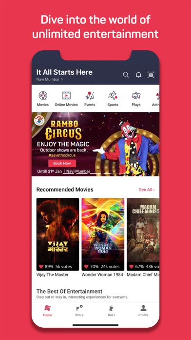 How to cancel & delete BookMyShow Entertainment from iphone & ipad 1