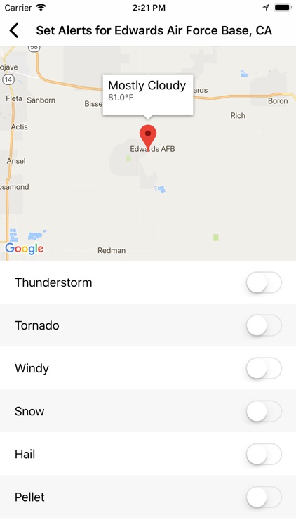 Severe Weather Alerts