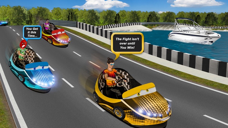 Bumper Cars Unlimited Race screenshot-3