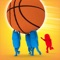 Giant Ball is a crazy game where the basketball we know is played with a giant basketball ball