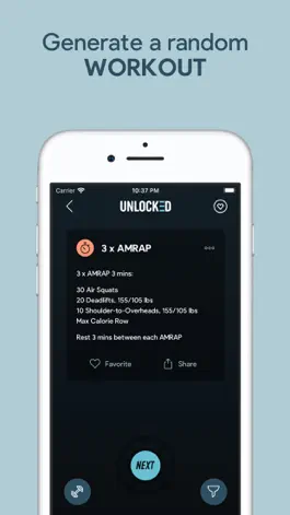 Game screenshot UNLOCKED - Workout Generator hack