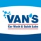 Welcome to the Van's Car Wash mobile app