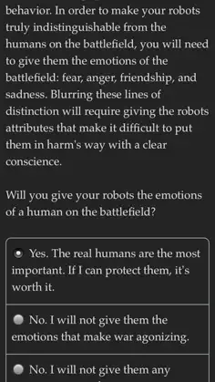 Choice of Robots - Screenshot 3