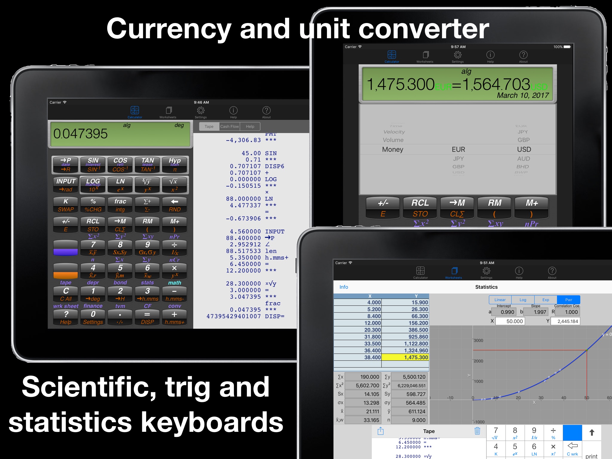 10BII Calc HD screenshot 3