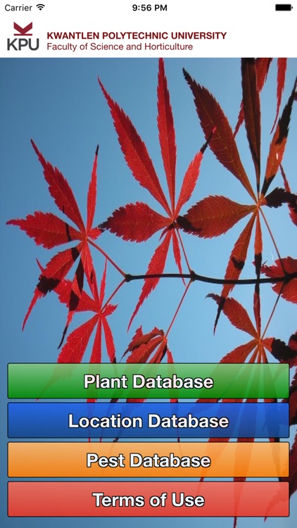 KPU Plant Database - Pro