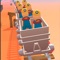 - Stack mine carts and collect miners