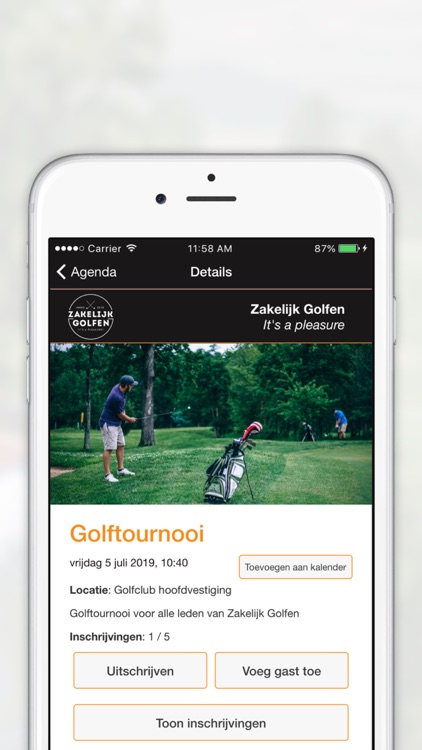 Zakelijk Golfen